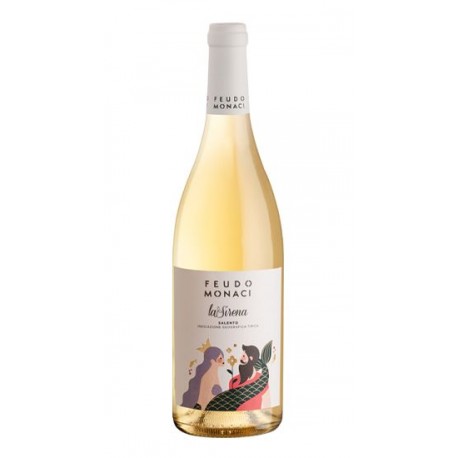 VINO F/MONACI LA SIRENA BIANCO IGT CL.75
