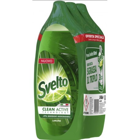 LAVAPIATTI SVELTO LIMONE VERDE ML.980