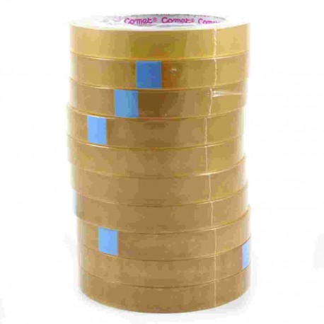 NASTRO ADESIVO A ROTOLI 15X66 TRASPARENTE PZ.10