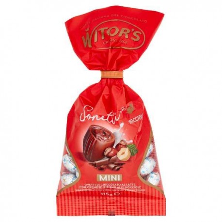 CIOCC.WITOR'S OVETTI LATTE C/CREMSO NOCCIOL.GR.115