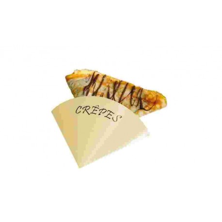 CONTENITORE PORTA CREPES CART.POLT. CREMA PZ.250