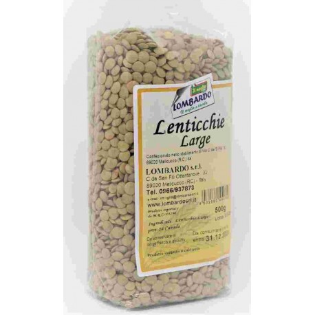 LEG/S LENTICCHIE LARGE GR.500 LL200003 OR.CANADA
