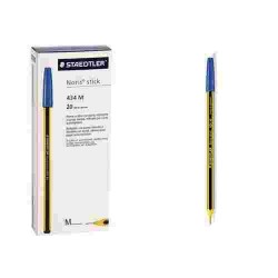 CANCELLERIA PENNA STAEDTLER NORIS STICK BLU PZ.20