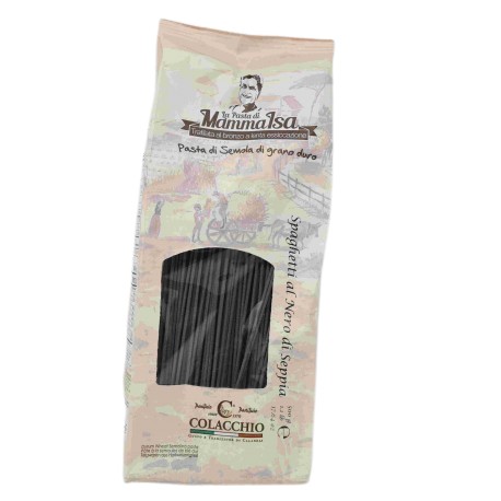 PASTA COLACCHIO SPAGHETTINI NERO DI SEPPIA GR.250