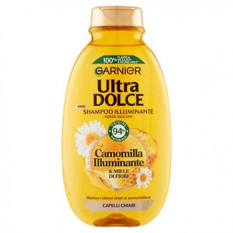 SHAMPOO ULTRA DOLCE CAMOMILLA MIELE 250 ML.