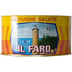 SARDE SALATE IL FARO SECCHIELLO KG.1