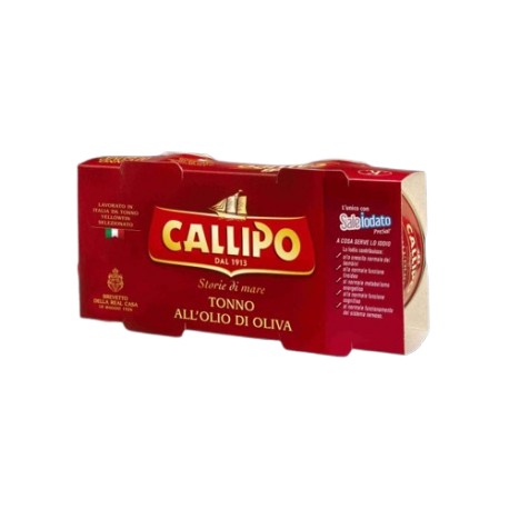 TONNO CALLIPO ROSSO O/OLIVA GR.140 XPZ.2