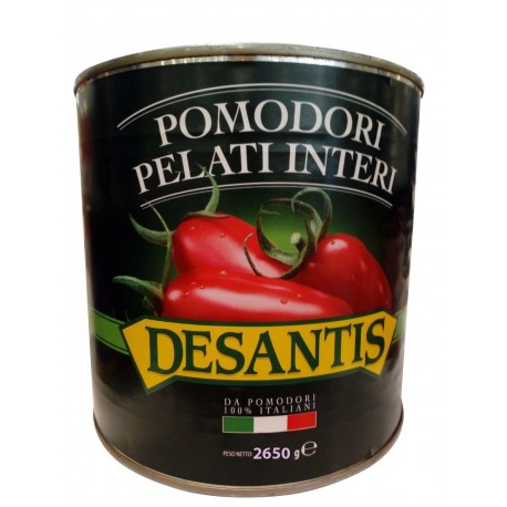 POMODORI PELATI DESANTIS LATTINA GR.2650