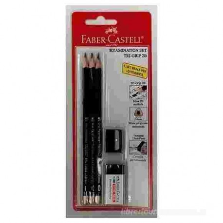 CANCELLERIA SCHOOL SET 3 MATITE HB+TEMP+GOMMA FB