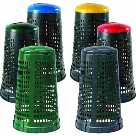 TRESPOLO PORTA SACCO DIFFERENZ.LT.110 GRIGIO-BLU