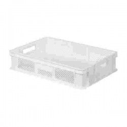 CASSA IMPASTO PEDH BIANCA FORATA CM60X40X10 LT.18