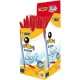 CANCELLERIA PENNA BIC CRISTAL SOFT ROSSO PZ.50