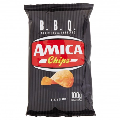 PATATINE AMICA CHIPS SALSA BBQ GR.100