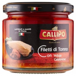 TONNO CALLIPO RUSTICHE 'NDUJA VASO GR.200