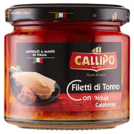 TONNO CALLIPO RUSTICHE 'NDUJA VASO GR.200