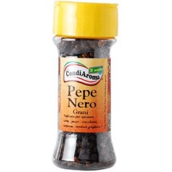 SPEZIE B/LO PEPE NERO IN GRANI GR.40 CONDIAROM*