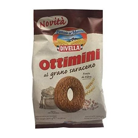 BISC.DIVELLA OTTIMINI AL GRANO SARACENO GR.300