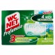 TAVOLETTA WC WCNET HYGIENE VERDE PZ.4