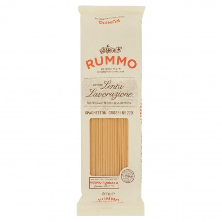 PASTA RUMMO SECCA SPAGHETTONI GROSSI N.220 GR.500