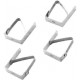 CASAL/MOLLA FERMATOVAGLIA ACC.INOX PZ.4 PEDRINI