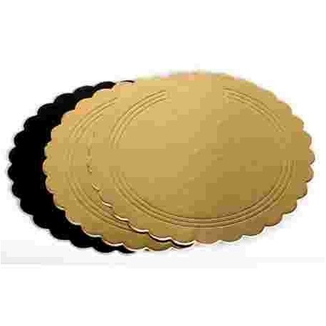 VASSOI ORO TORTA ALA ORO NERO DIAM.36 KG.10