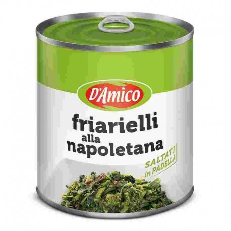 FRIARIELLI D'AMICO ALLA NAPOLETANA LATTA GR.800