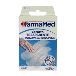 FARMAMED CEROTTO TRASPARENTE 3 FORMATI PZ.24