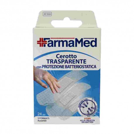 FARMAMED CEROTTO TRASPARENTE 3 FORMATI PZ.24