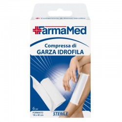 FARMAMED COMPRESSA IN GARZA STERILE MIS.18XCM.40