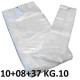 SACCHI IN PEBD.TRASP.10+08+37 KG.10