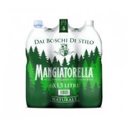 ACQUA MANGIATORELLA NATURALE PET LT.1,5