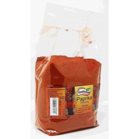 SPEZIE SAC/TTO PAPRIKA POLVERE 500 GR CONDIAROMA