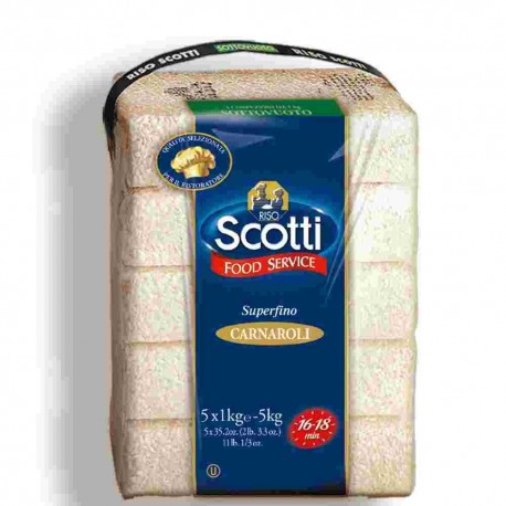 RISO SCOTTI CARNAROLI KG.5(BUSTE KG.1)FOOD SERVICE