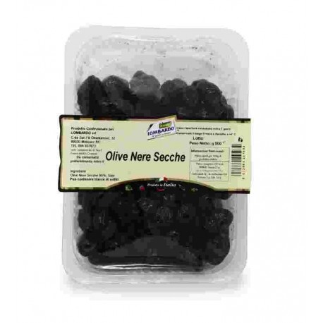 OLIVE IL MEGLIO NERE SECCHE VASCH.GR.500 L917-0308