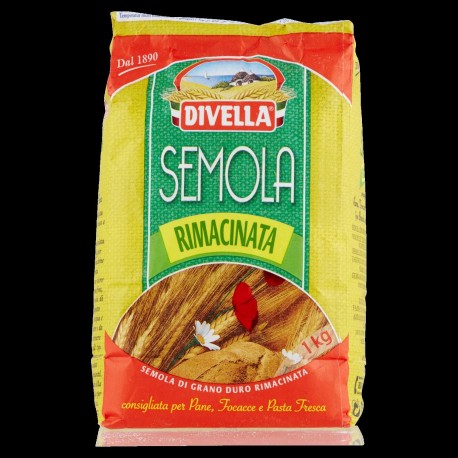 FARINA DIVELLA DI SEMOLA RIMACINATA*PACCO KG.1