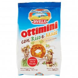 BISC.DIVELLA OTTIMINI RISO E MAIS GR.400