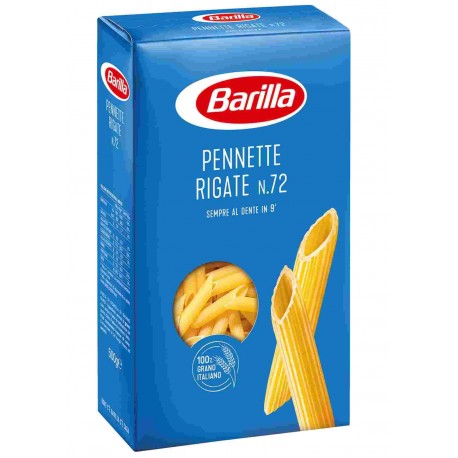 PASTA BARILLA PENNETTE RIGATE N[72 GR.500