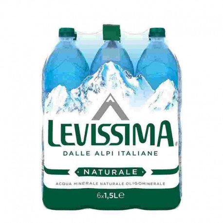 ACQUA LEVISSIMA.NATURALE PET LT.1,5X6