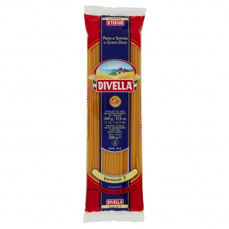 PASTA DIVELLA SECCA VERMICELLI N.7 GR.500