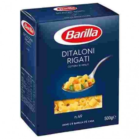 PASTA BARILLA DITALONI RIGATI N[49 GR.500