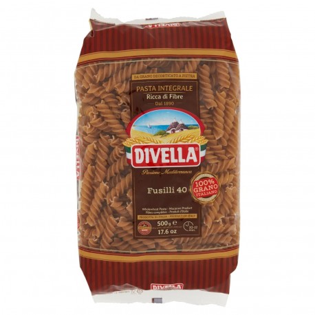 PASTA DIVELLA SECCA.F.INTEGR. FUSILLI GR.500 N[40
