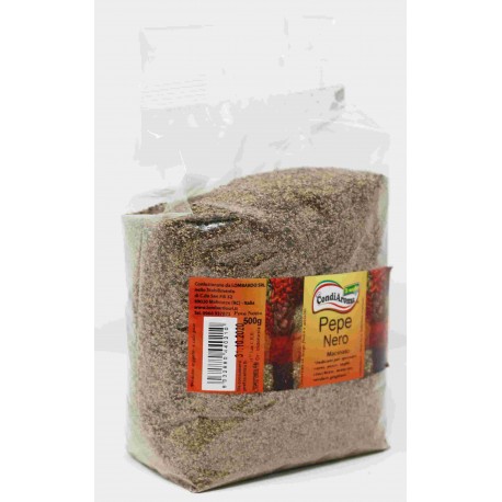 SPEZIE SAC/TTO PEPE NERO MACINATO GR.500 CONDIAROM