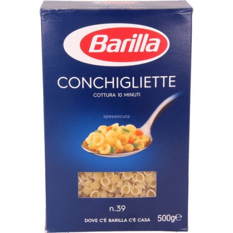 PASTA BARILLA CONCHIGLIETTE N[39 GR.500