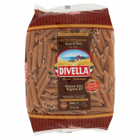 PASTA DIVELLA SECCA.F.INTEGR. PENNE ZITI RG.GR.500