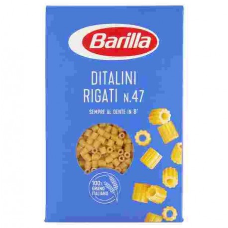 PASTA BARILLA DITALINI RIGATI N[47 GR.500