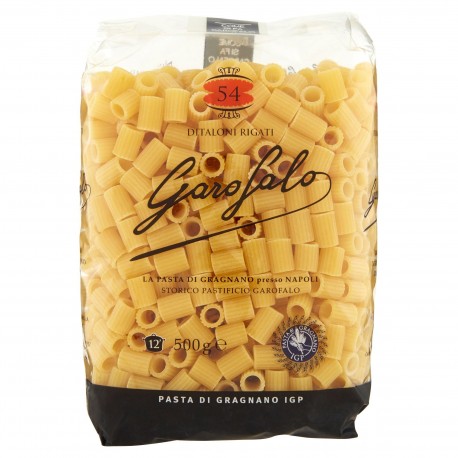 PASTA GAROFALO SECCA DITALONI RIG.N.54 GR.500