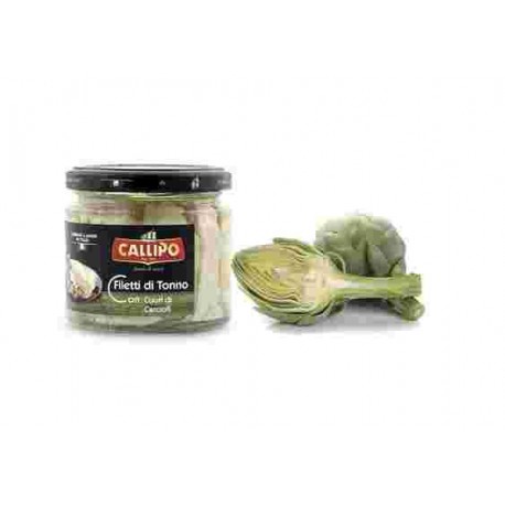 TONNO CALLIPO RUSTICHE CON CARCIOFI GR.200