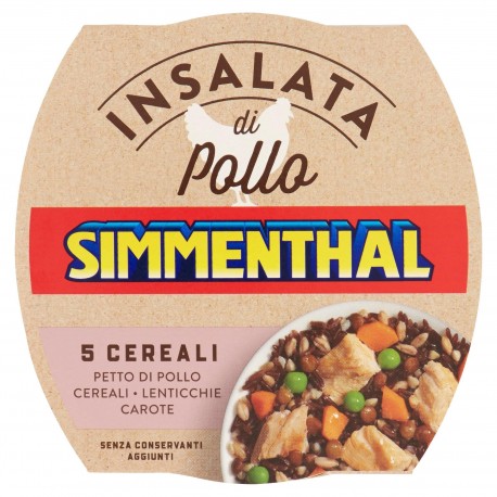 INSALATA SIMMENTHAL POLLO 5 CEREALI GR.160