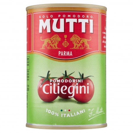 POMODORI CILIEGINI MUTTI LATTA GR.400 T24