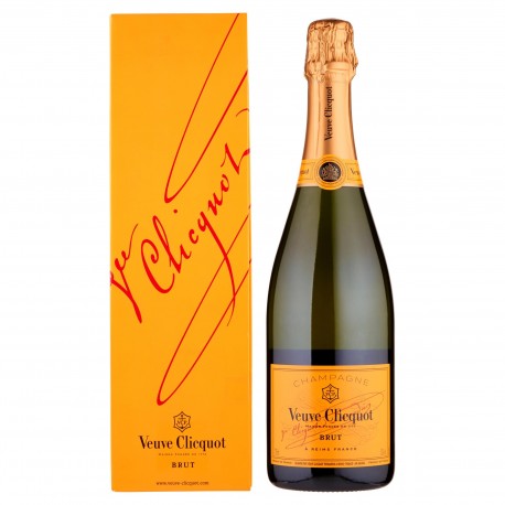 BOLL/NE CHAMPAGNE VEUVE CLICQUOT BRUT Y/L CL75 AST